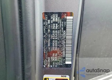 2023 Hyundai Ioniq 5 Limited z USA, uszkodzony, nr VIN KM8KRDAF8PU162904